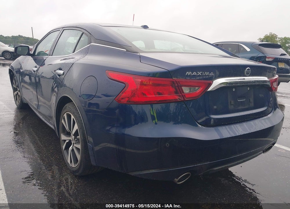 2016 NISSAN MAXIMA VIN: 1N4AA6AP3GC433536