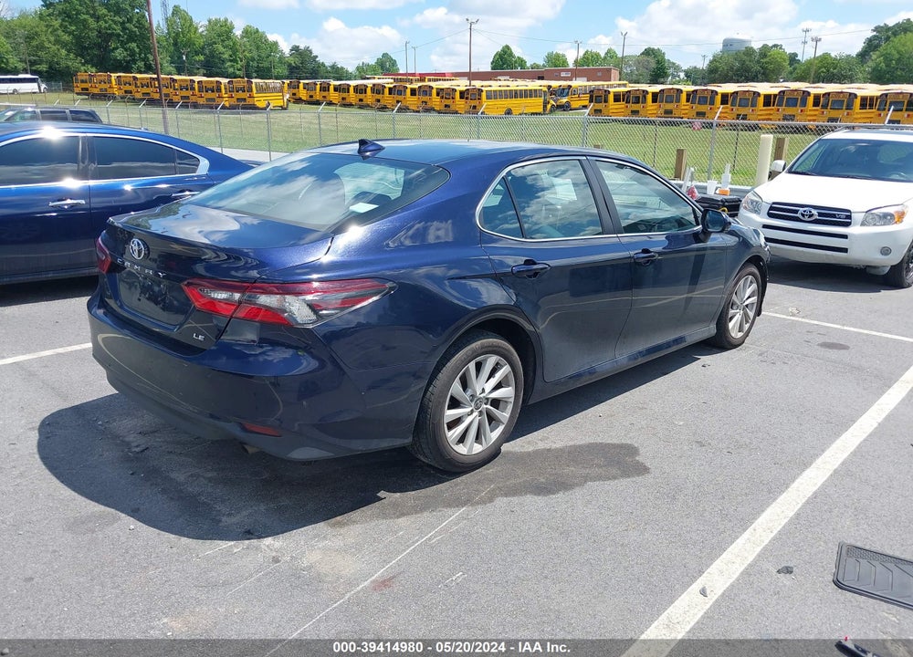 2022 TOYOTA CAMRY LE VIN: 4T1C11AK0NU627728
