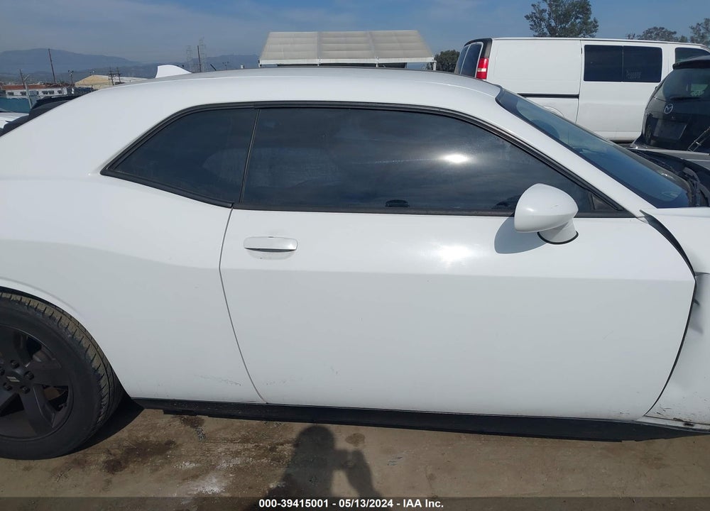 2013 DODGE CHALLENGER SXT VIN: 2C3CDYAG2DH581874
