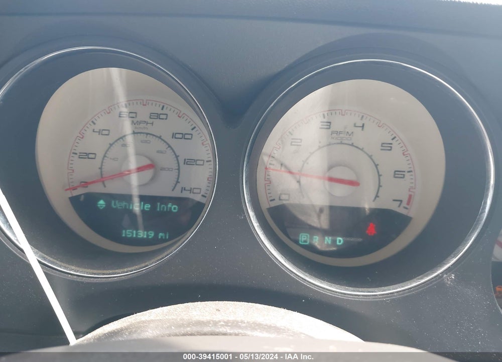 2013 DODGE CHALLENGER SXT VIN: 2C3CDYAG2DH581874
