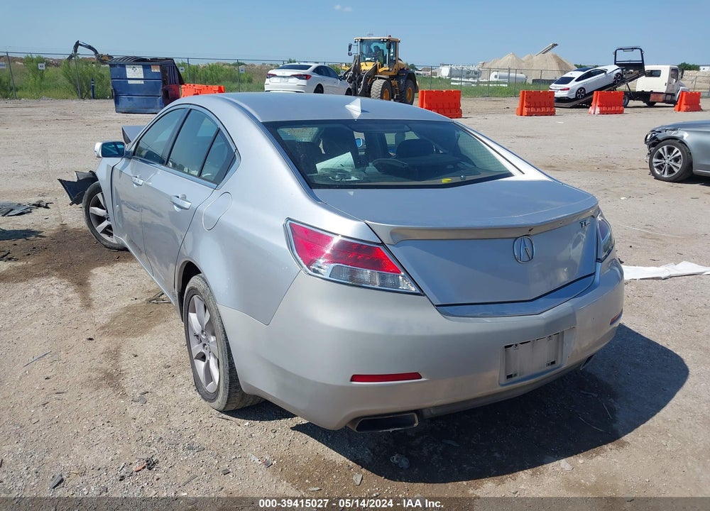 2013 ACURA TL 3.5 VIN: 19UUA8F50DA009993