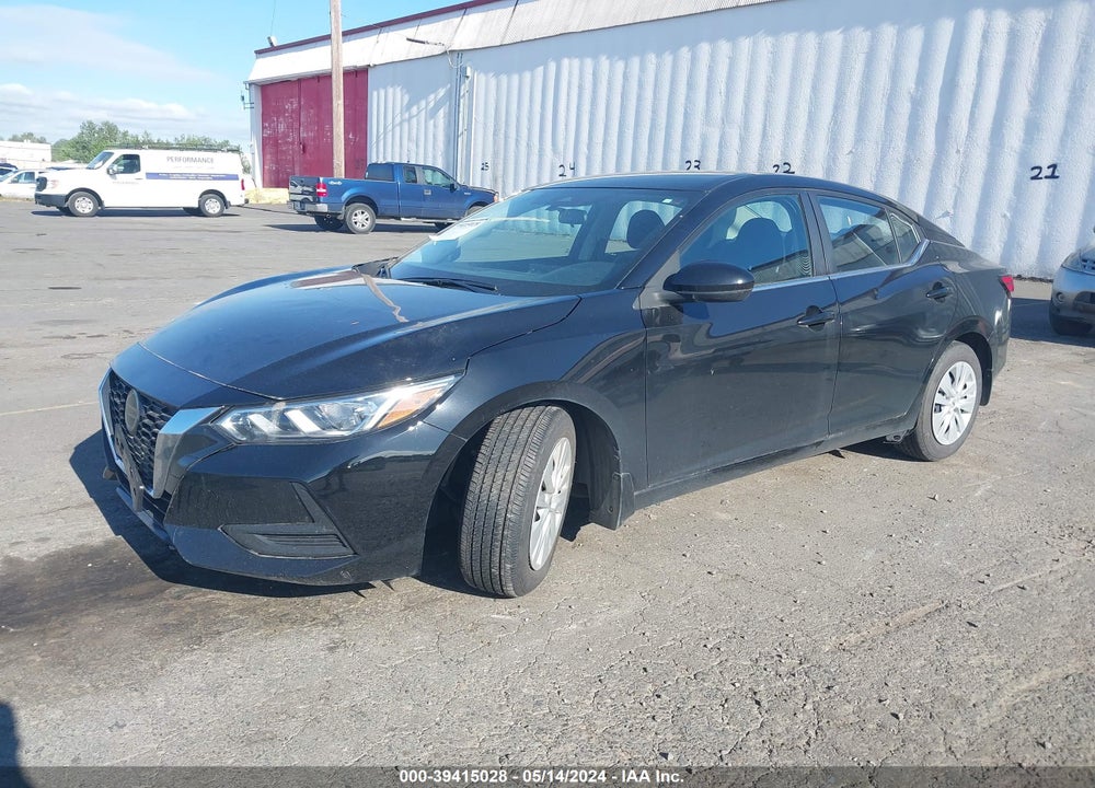 2021 NISSAN SENTRA S XTRONIC CVT VIN: 3N1AB8BV5MY276470