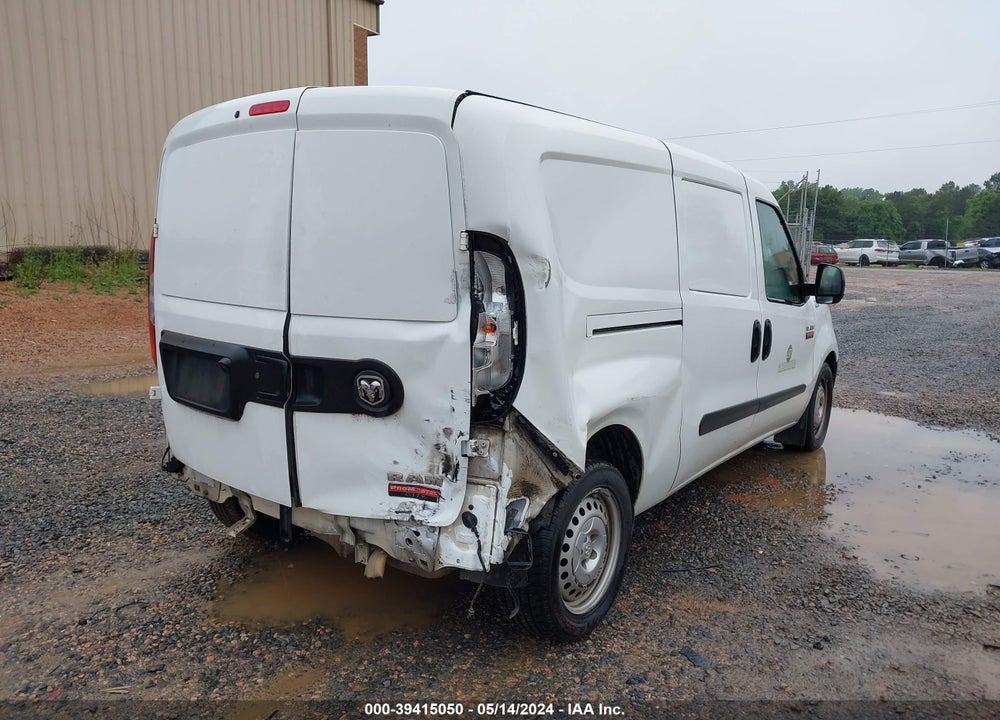 2019 RAM PROMASTER CITY TRADESMAN VIN: ZFBHRFAB4K6N46606