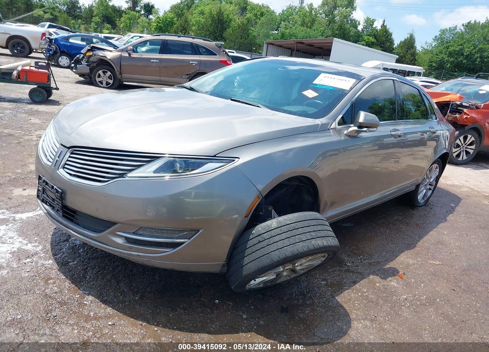 2016 LINCOLN MKZ VIN: 3LN6L2J92GR611566