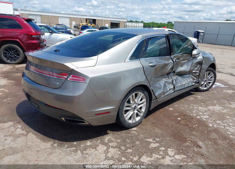 2016 LINCOLN MKZ VIN: 3LN6L2J92GR611566