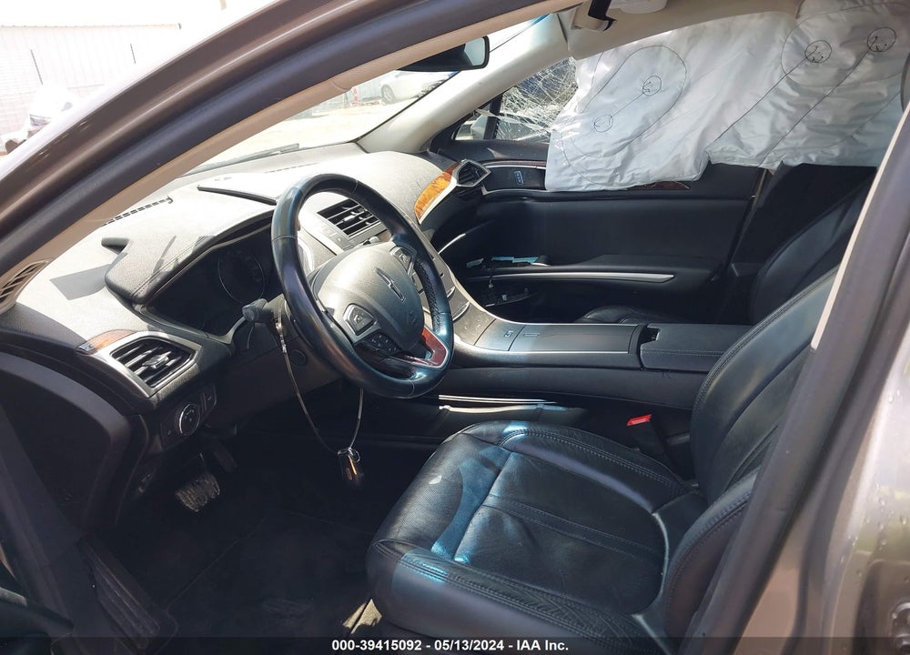 2016 LINCOLN MKZ VIN: 3LN6L2J92GR611566