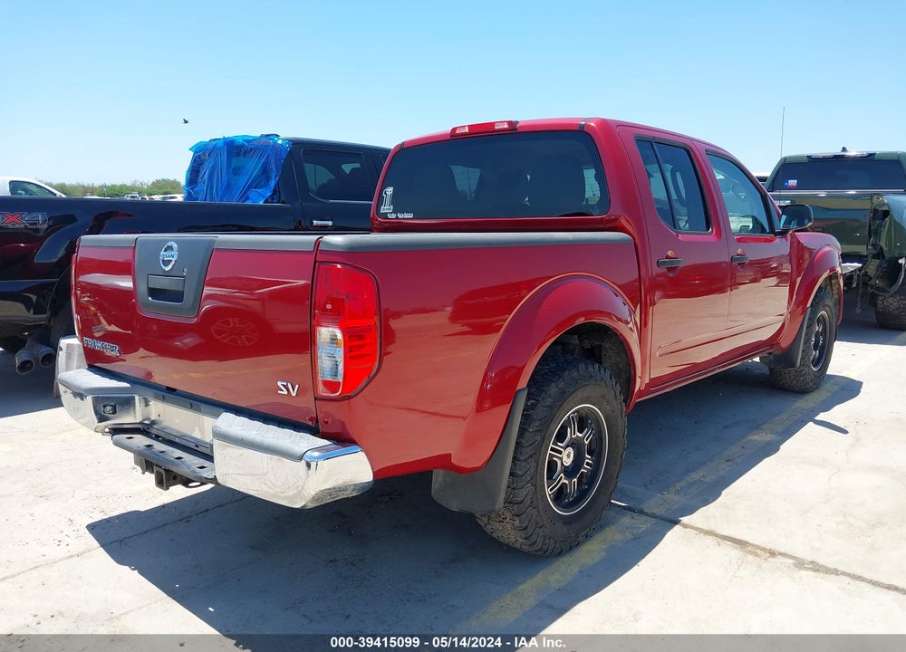 2012 NISSAN FRONTIER SV VIN: 1N6AD0ER7CC443360