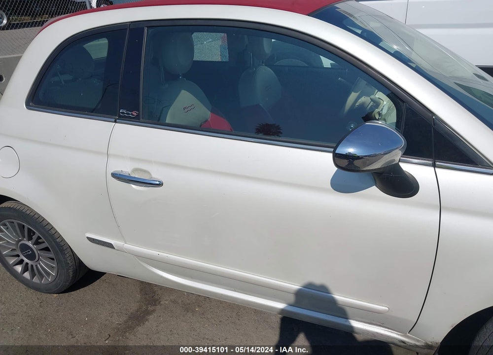 2013 FIAT 500C LOUNGE VIN: 3C3CFFER1DT678047