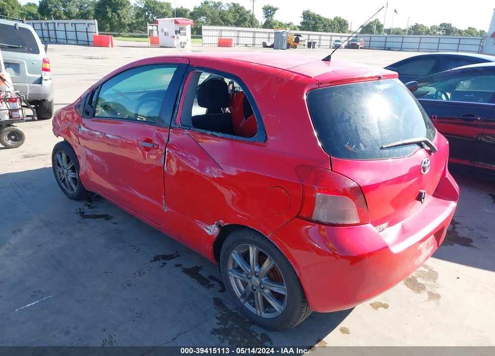2009 TOYOTA YARIS VIN: JTDJT903395223272