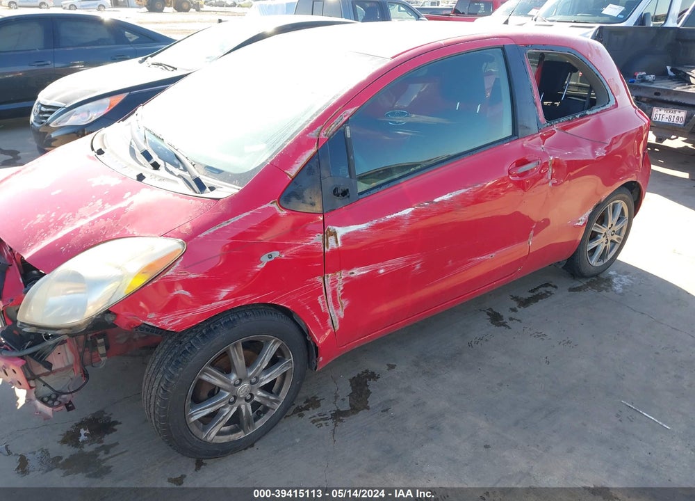 2009 TOYOTA YARIS VIN: JTDJT903395223272