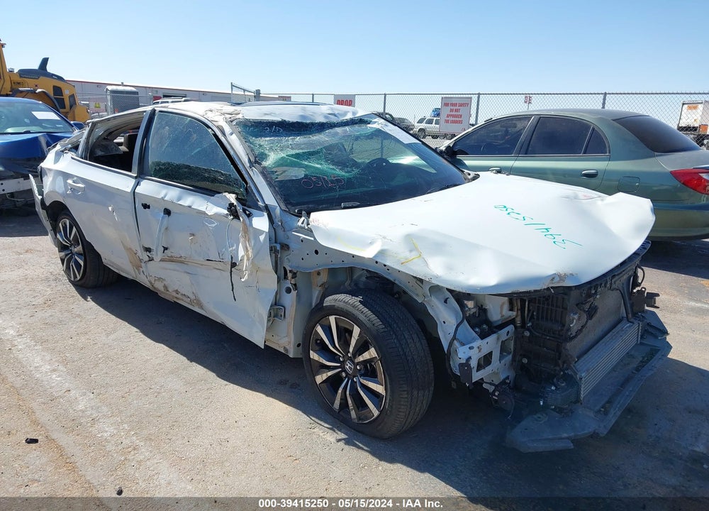 2022 HONDA CIVIC EX VIN: 2HGFE1F72NH329020
