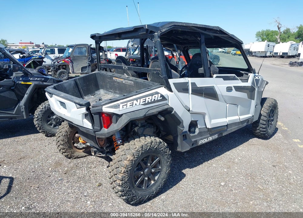 2022 POLARIS GENERAL XP 4 1000 DELUXE VIN: 3NSGMD990NH411227