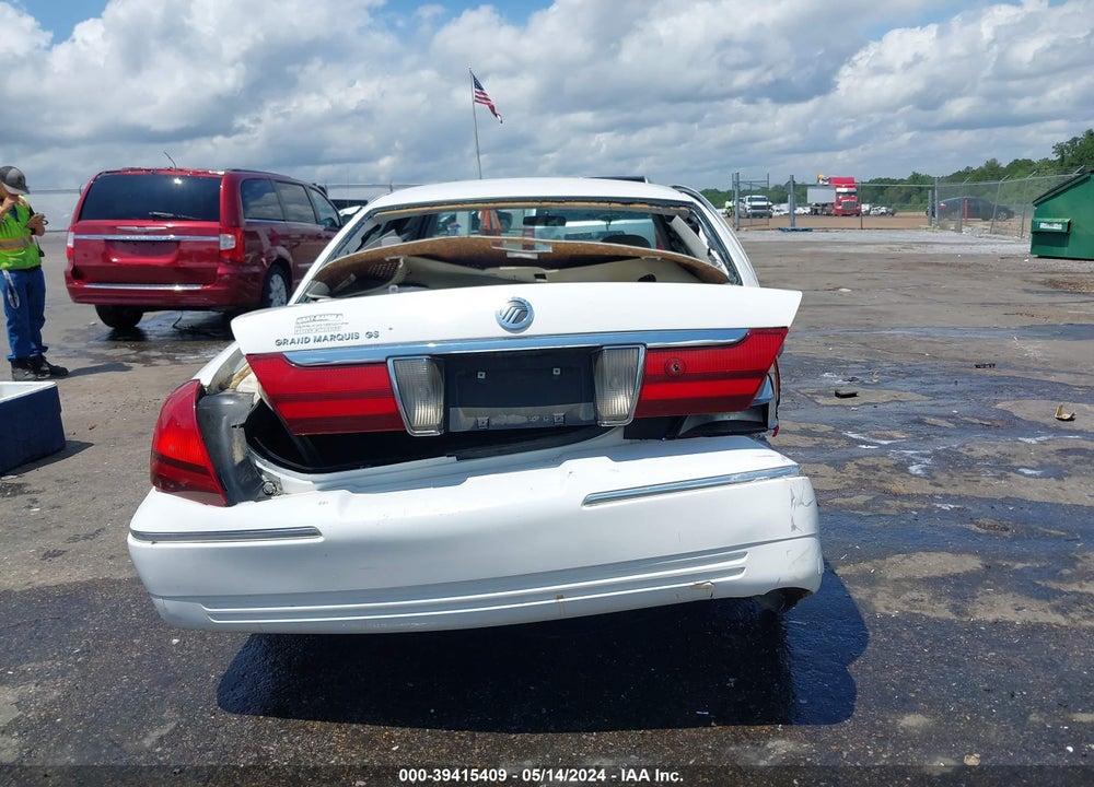 2004 MERCURY GRAND MARQUIS GS VIN: 2MEFM74W54X690520