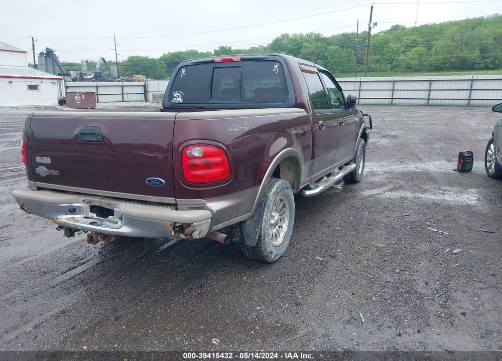 2003 FORD F-150 LARIAT/XLT VIN: 1FTRW08L73KC01858