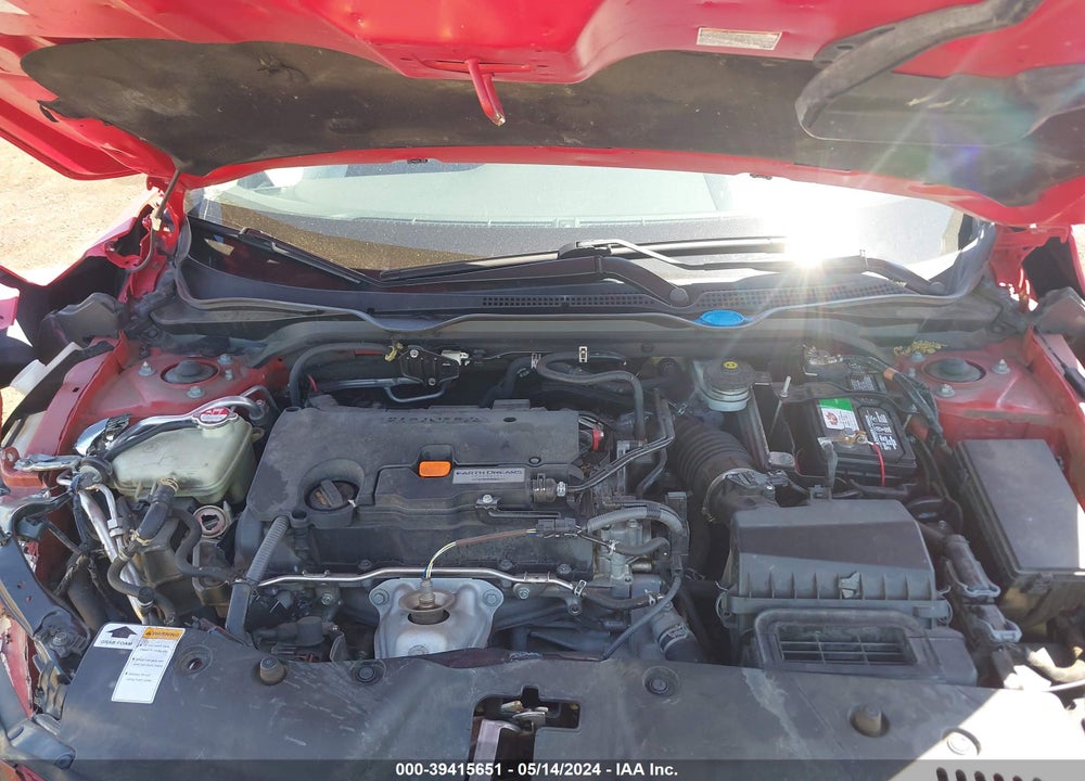 2016 HONDA CIVIC LX VIN: 2HGFC2F5XGH540771