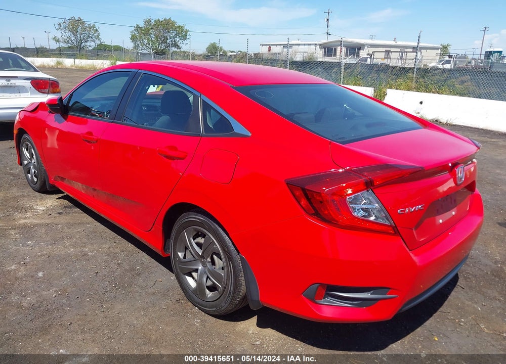 2016 HONDA CIVIC LX VIN: 2HGFC2F5XGH540771