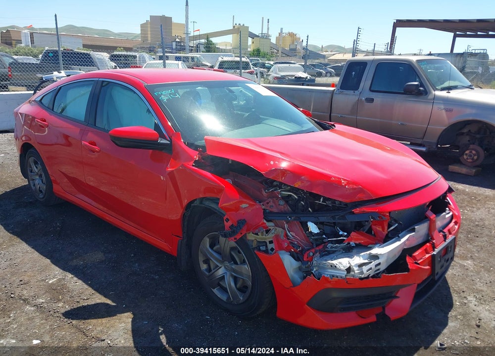 2016 HONDA CIVIC LX VIN: 2HGFC2F5XGH540771