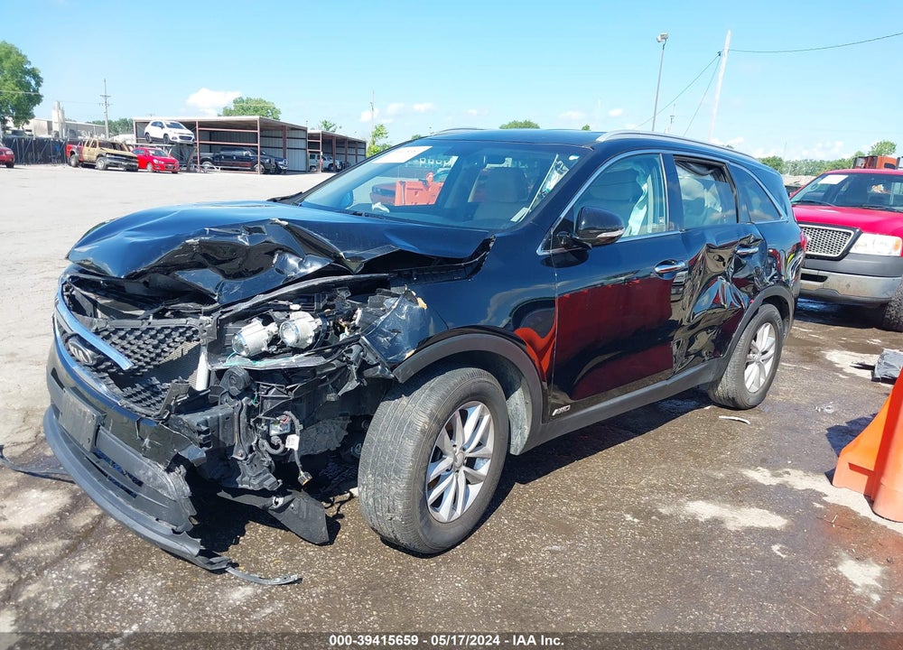 2016 KIA SORENTO 2.4L LX VIN: 5XYPGDA36GG021739