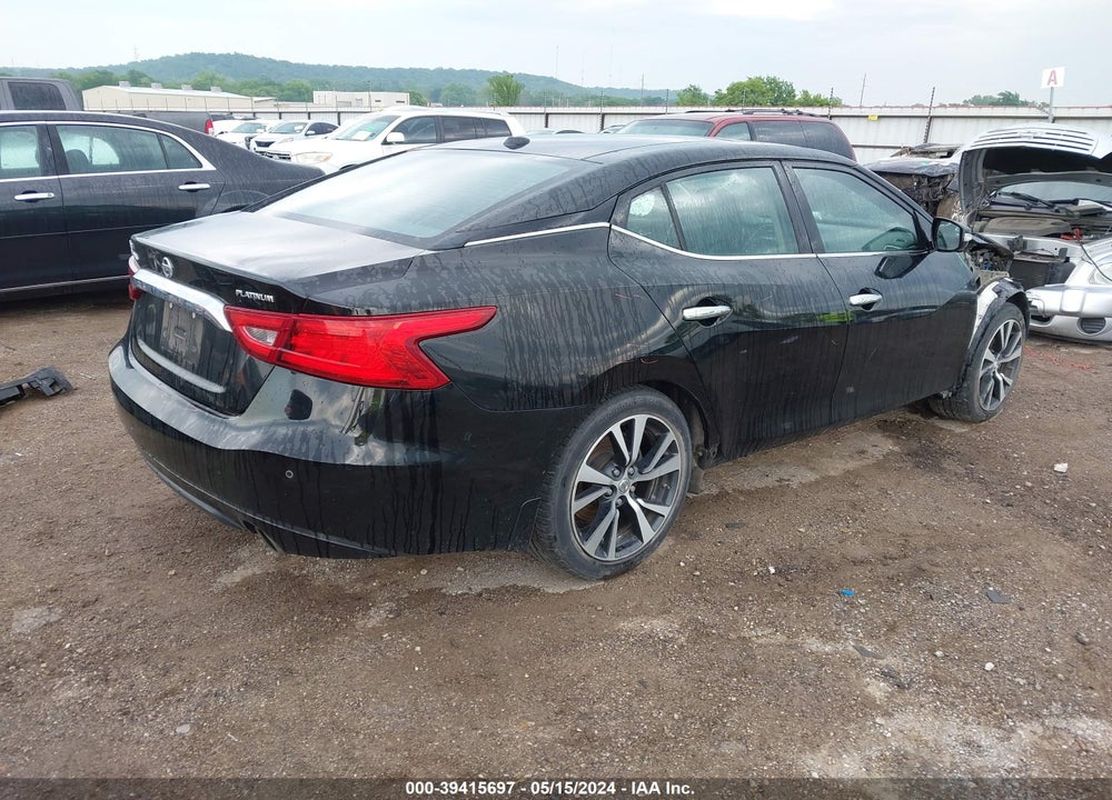 2017 NISSAN MAXIMA 3.5 PLATINUM VIN: 1N4AA6AP0HC430644