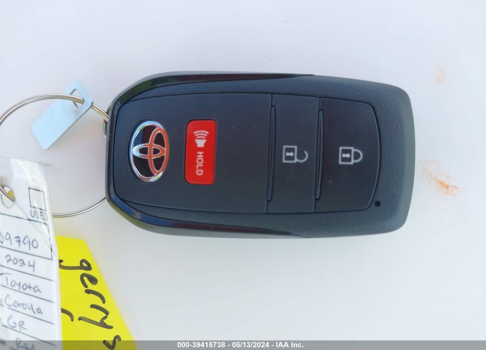 2024 TOYOTA GR COROLLA PREMIUM VIN: JTNABAAE8RA009790