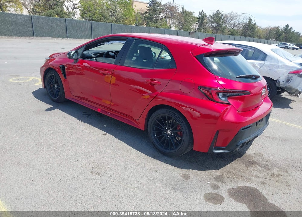 2024 TOYOTA GR COROLLA PREMIUM VIN: JTNABAAE8RA009790