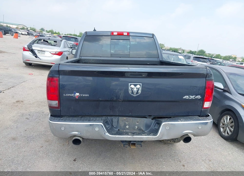 2017 RAM 1500 LONE STAR SILVER 4X4 5'7 BOX VIN: 1C6RR7LMXHS880474