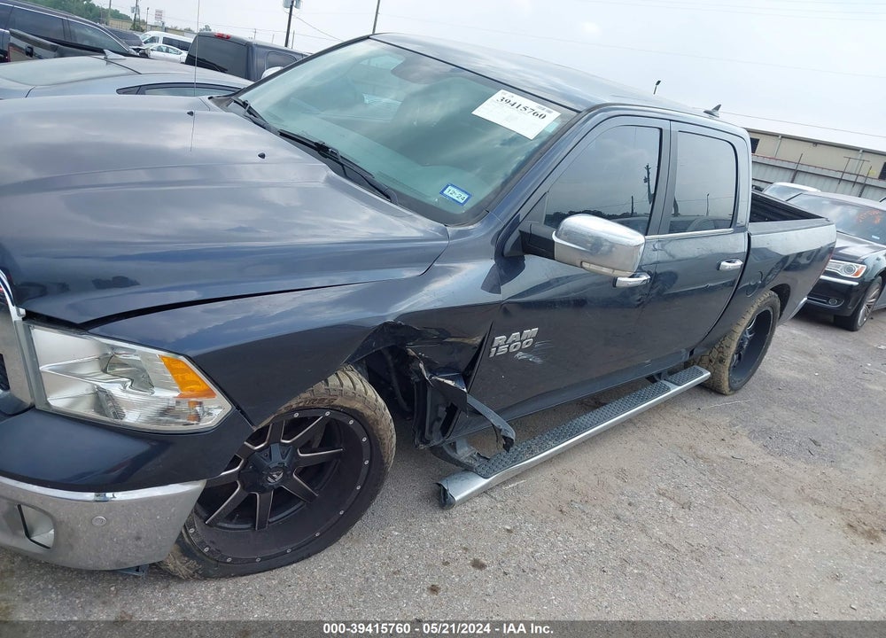 2017 RAM 1500 LONE STAR SILVER 4X4 5'7 BOX VIN: 1C6RR7LMXHS880474