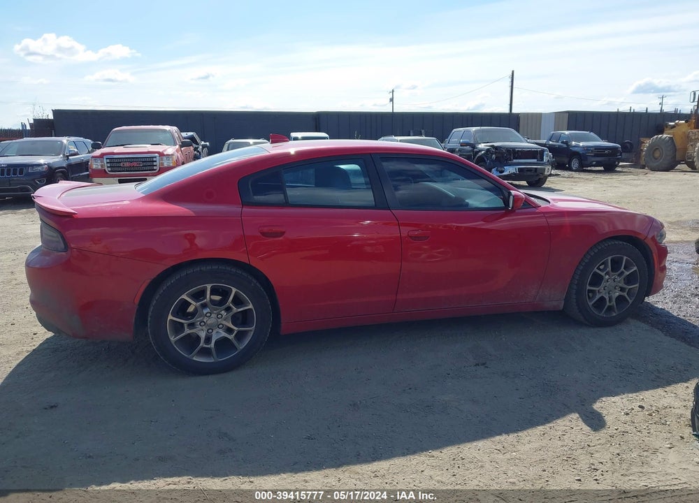 2016 DODGE CHARGER SXT VIN: 2C3CDXJG5GH216295