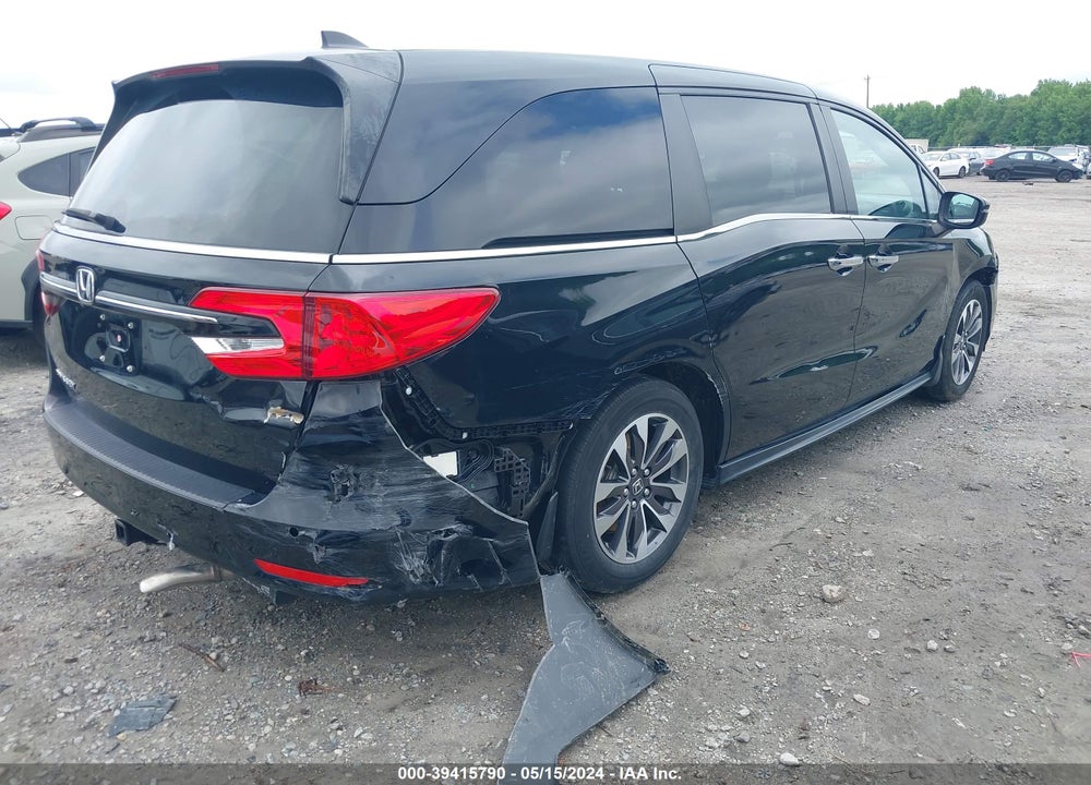 2021 HONDA ODYSSEY EX-L VIN: 5FNRL6H75MB006077