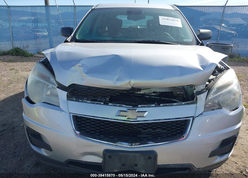2013 CHEVROLET EQUINOX LS VIN: 2GNFLCEK8D6390993