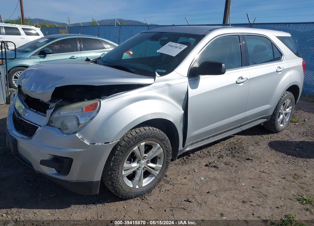 2013 CHEVROLET EQUINOX LS VIN: 2GNFLCEK8D6390993