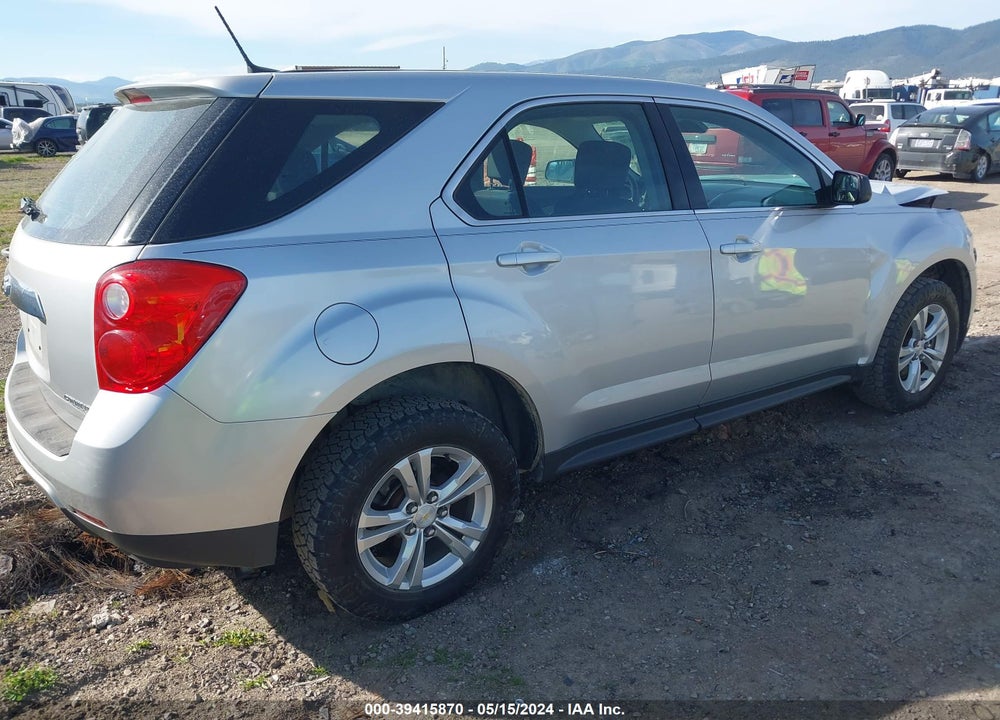 2013 CHEVROLET EQUINOX LS VIN: 2GNFLCEK8D6390993