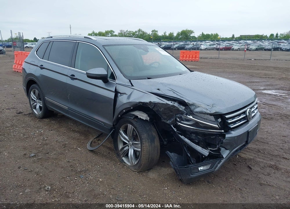 2019 VOLKSWAGEN TIGUAN 2.0T SEL PREMIUM/2.0T SEL PREMIUM R-LINE VIN: 3VV4B7AX0KM018340