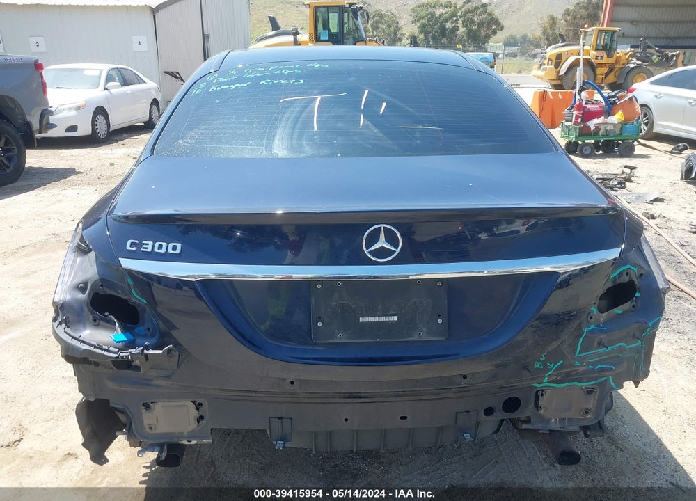 2017 MERCEDES-BENZ C 300 LUXURY/SPORT VIN: 55SWF4JB5HU232394