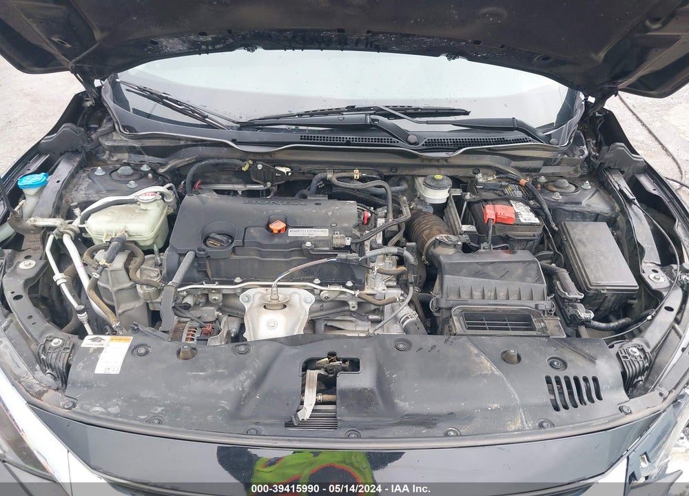 2018 HONDA CIVIC EX VIN: 19XFC2F70JE007590