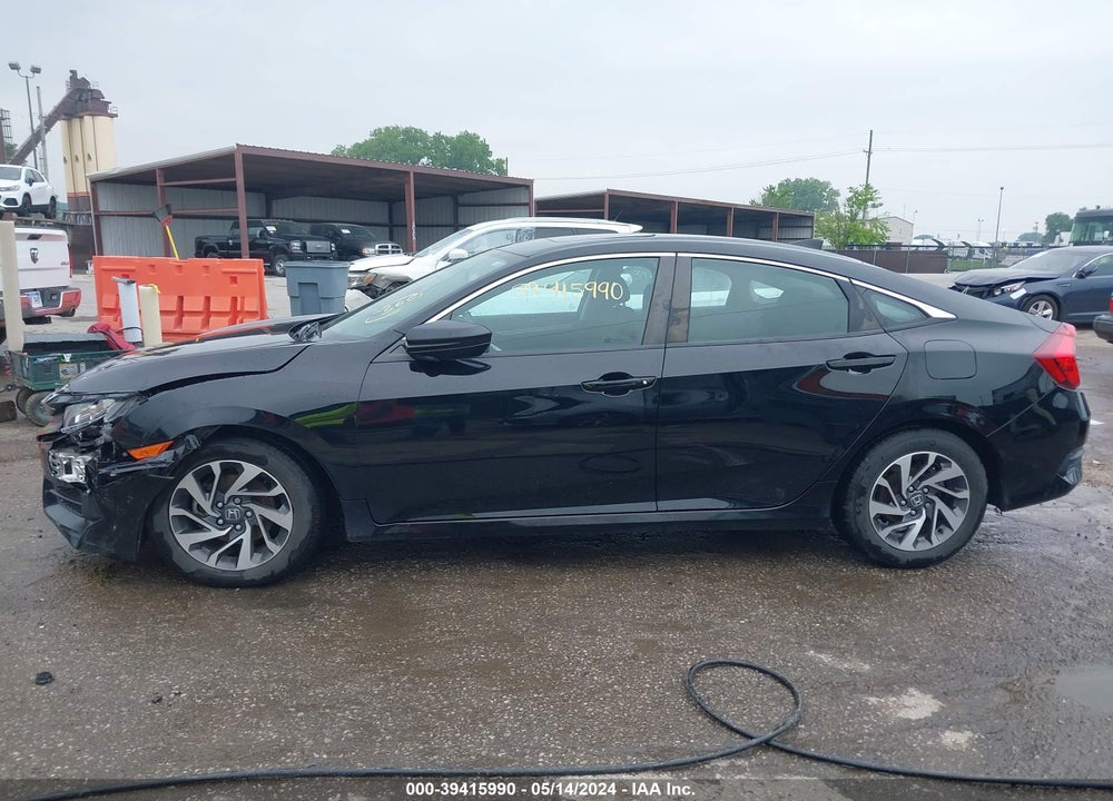 2018 HONDA CIVIC EX VIN: 19XFC2F70JE007590