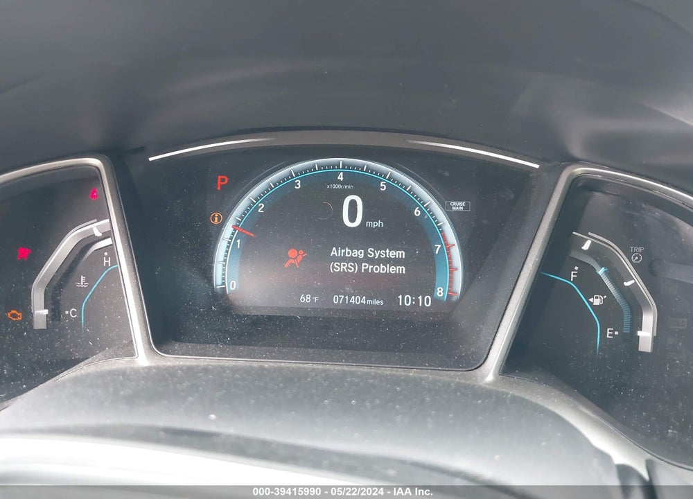 2018 HONDA CIVIC EX VIN: 19XFC2F70JE007590