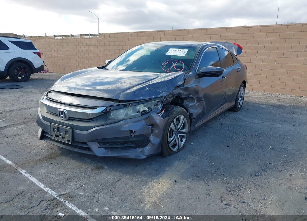 2016 HONDA CIVIC LX VIN: 19XFC2F53GE204048