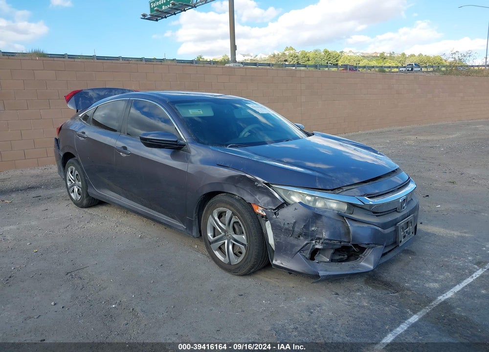 2016 HONDA CIVIC LX VIN: 19XFC2F53GE204048