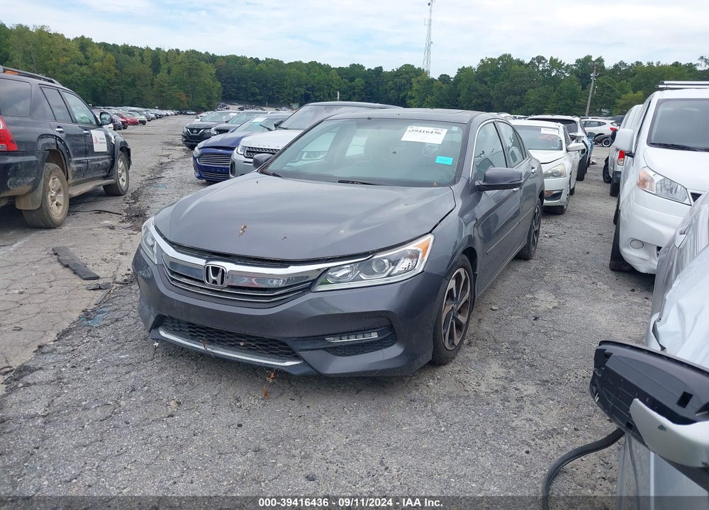 2017 HONDA ACCORD EX VIN: 1HGCR2F7XHA208543