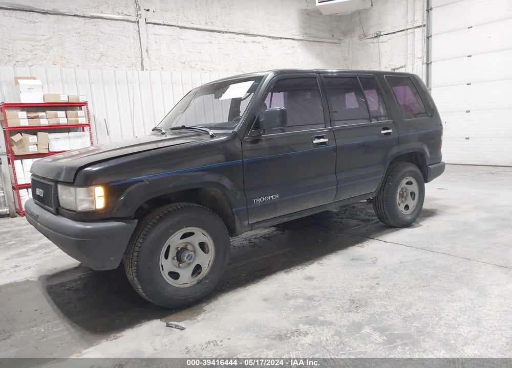 1992 ISUZU TROOPER S VIN: JACDH58V8N7911732