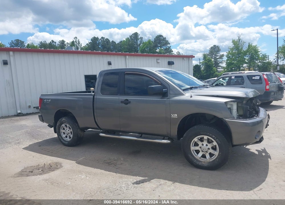 2004 NISSAN TITAN XE VIN: 1N6AA06B54N507671