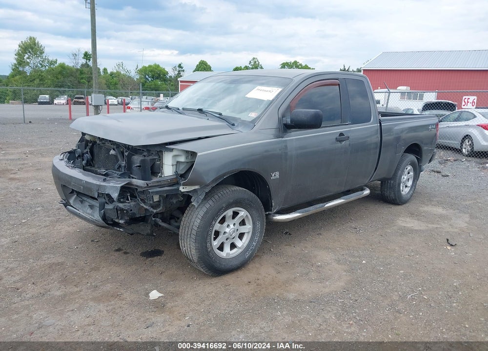 2004 NISSAN TITAN XE VIN: 1N6AA06B54N507671
