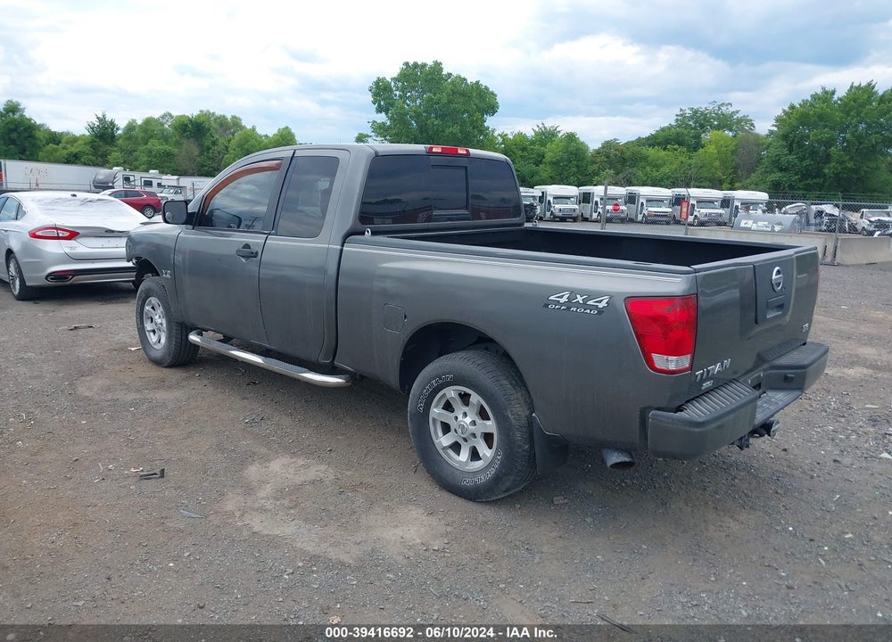 2004 NISSAN TITAN XE VIN: 1N6AA06B54N507671
