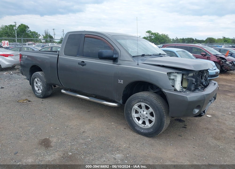 2004 NISSAN TITAN XE VIN: 1N6AA06B54N507671