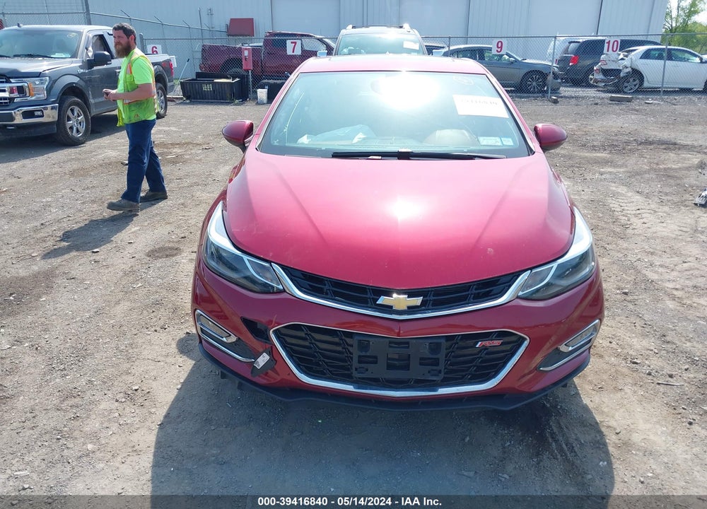 2017 CHEVROLET CRUZE PREMIER AUTO VIN: 3G1BF6SM8HS575020