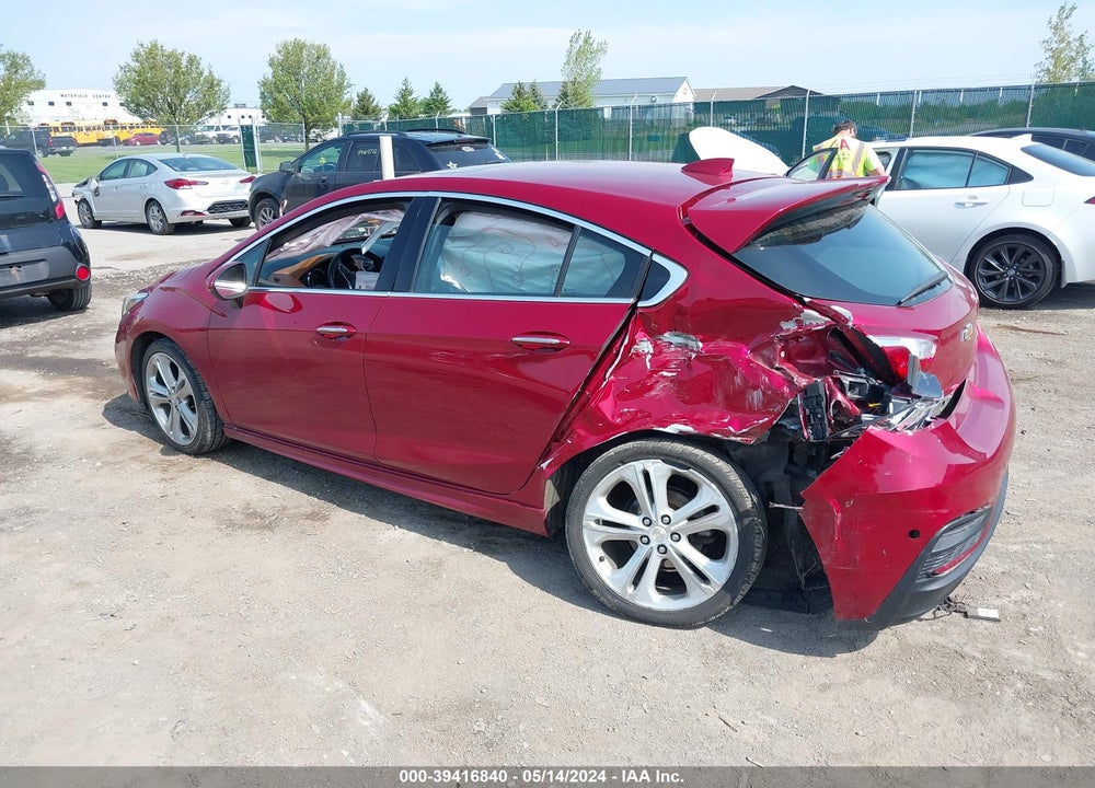 2017 CHEVROLET CRUZE PREMIER AUTO VIN: 3G1BF6SM8HS575020