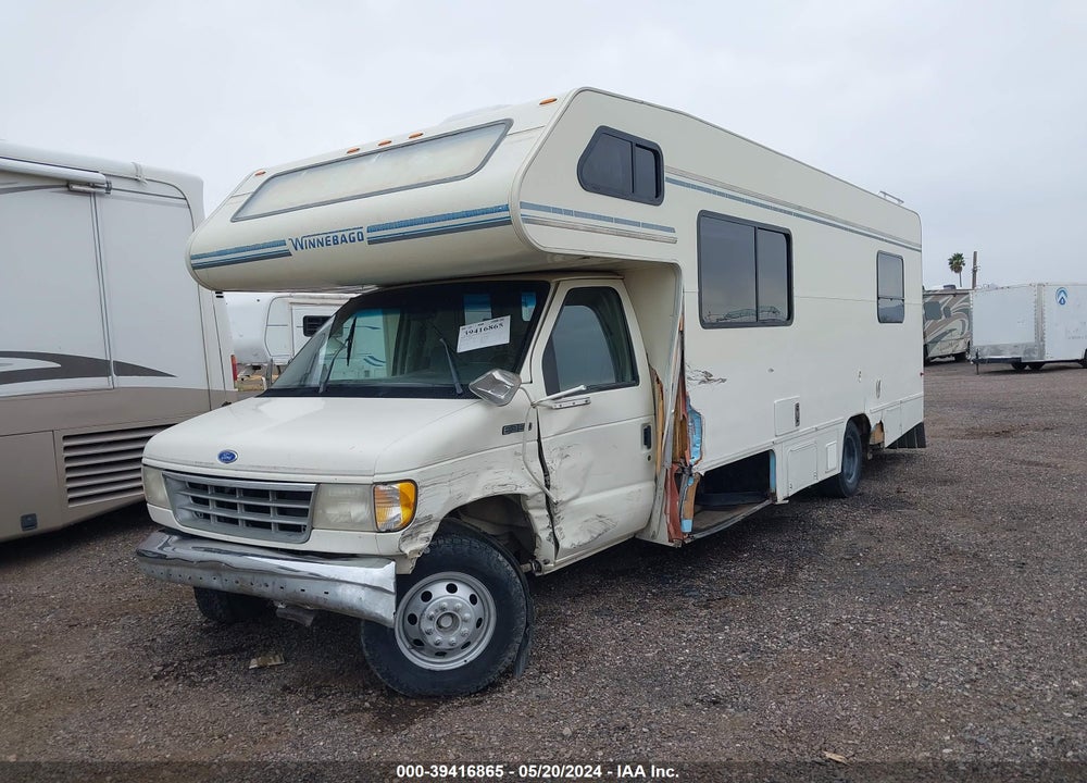 1992 FORD ECONOLINE E350 CUTAWAY VAN VIN: 1FDKE30G2NHB00243