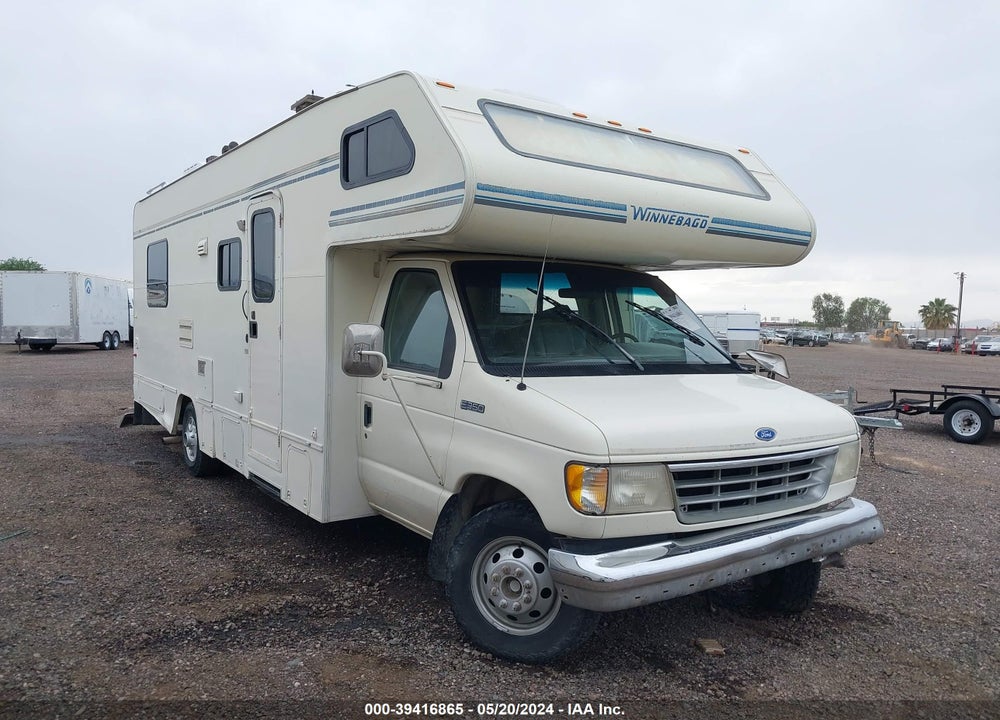 1992 FORD ECONOLINE E350 CUTAWAY VAN VIN: 1FDKE30G2NHB00243