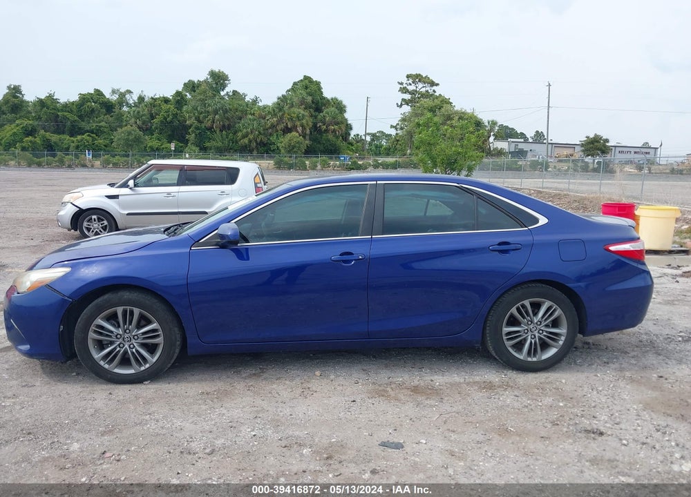 2016 TOYOTA CAMRY SE VIN: 4T1BF1FK3GU556808